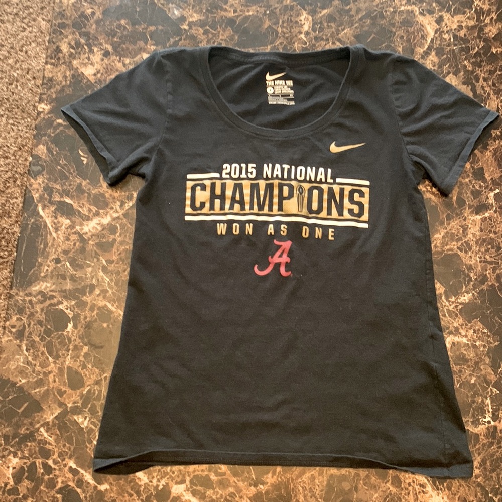 ADD ON ONLY Nike Alabama National Championship Tee